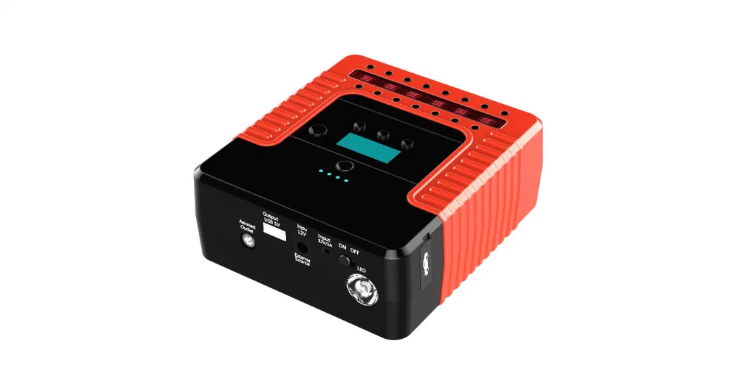 OEM & ODM Factory Price 12V Built-in Air Pump USB Fast Charging Portable Safe Jump Starter